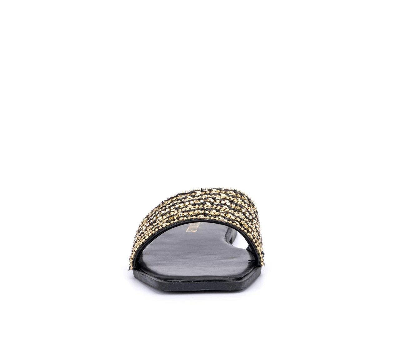 Women's Olivia Miller Victoria Sandals Black 5 Women's Olivia Miller Victoria Sandals Black - Image 5