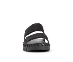 Women's MUK LUKS Flexi Central Park Sandals Black 10 Women's MUK LUKS Flexi Central Park Sandals Black -GC shoes Shop 4 901