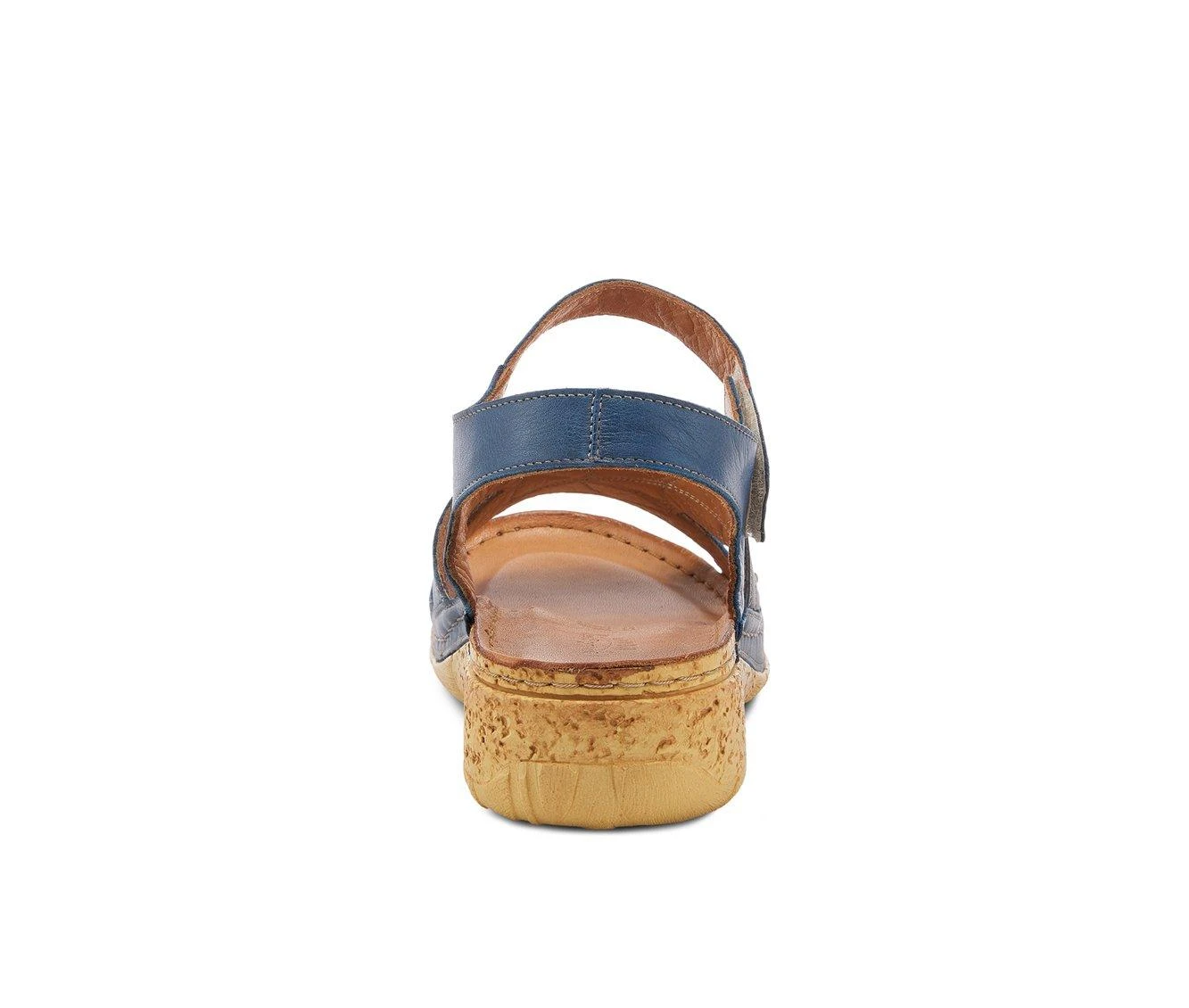 Women's SPRING STEP Leaf Sandals Blue Multi 5 Women's SPRING STEP Leaf Sandals Blue Multi - Image 5