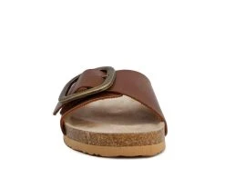 Women's Sugar Zerri Footbed Sandals Cognac -GC shoes Shop 4 92