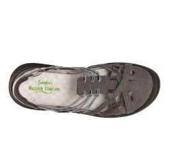 Women's Jambu Chestnut Sandals Charcoal -GC shoes Shop 4 926