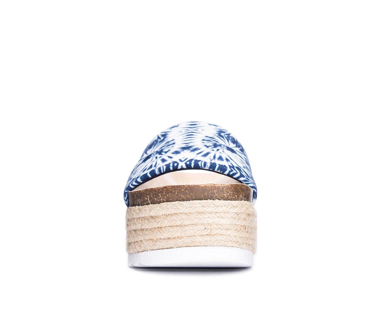 Women's Dirty Laundry Pippa Flatform Sandals Blue Tie Dye 5 Women's Dirty Laundry Pippa Flatform Sandals Blue Tie Dye - Image 5