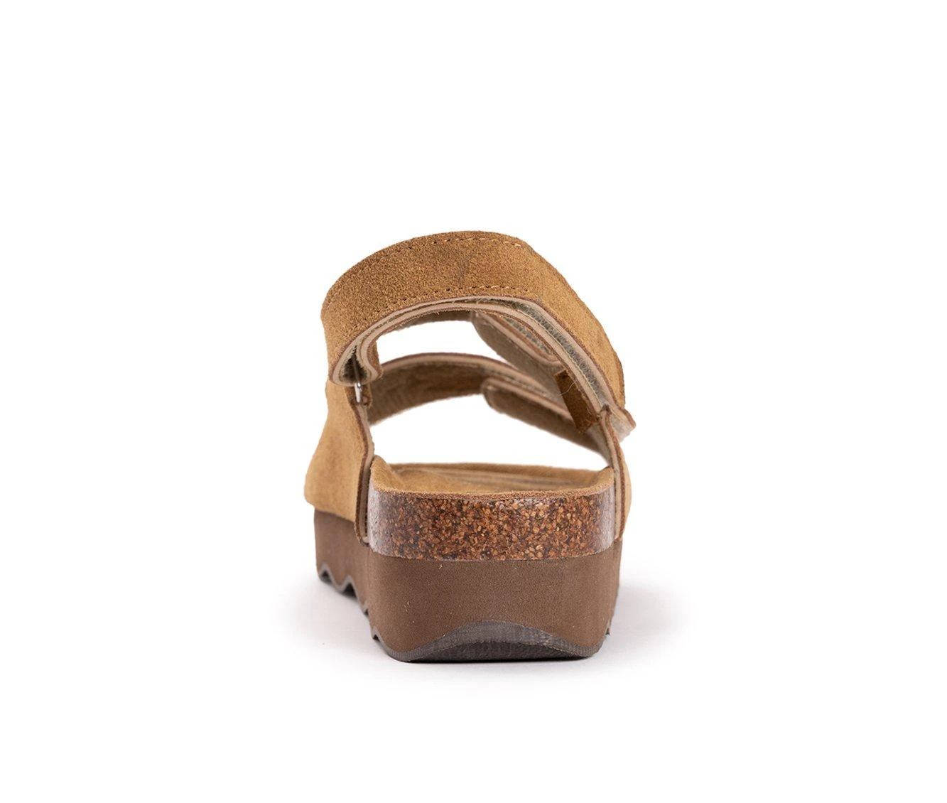 Women's MUK LUKS Bounce House Platform Footbed Sandals Camel 6 Women's MUK LUKS Bounce House Platform Footbed Sandals Camel - Image 6