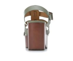 Women's Y-Not Rumble Platform Wedges Soft Sage -GC shoes Shop 5 132