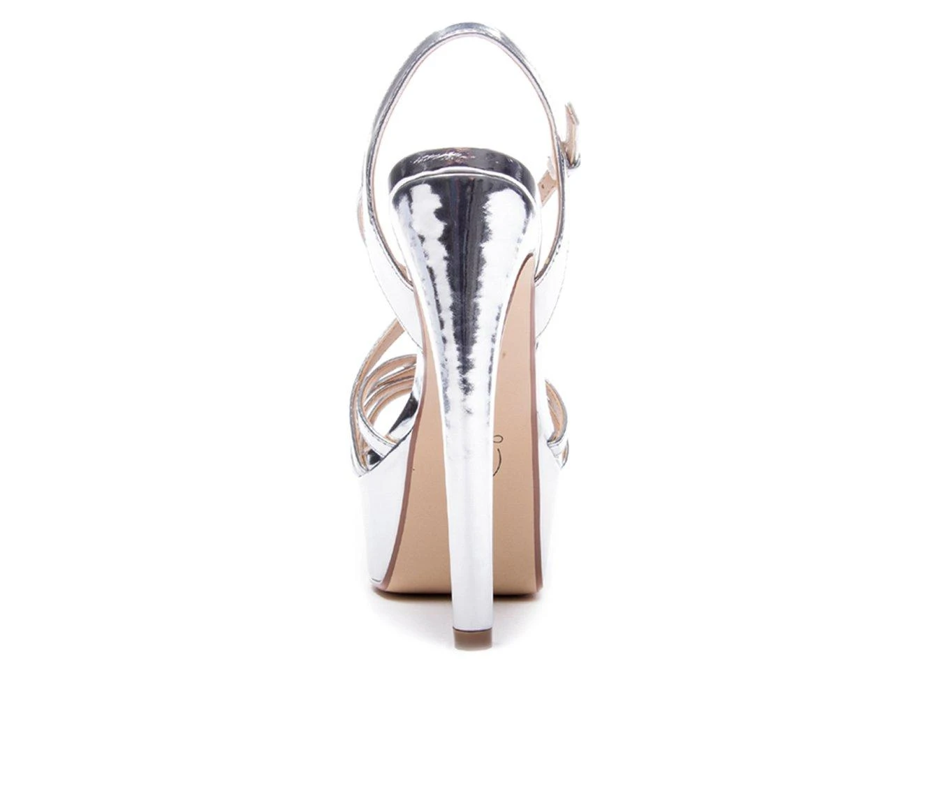 Women's Chinese Laundry Teaser 2 Platform Dress Sandals Silver 6 Women's Chinese Laundry Teaser 2 Platform Dress Sandals Silver - Image 6