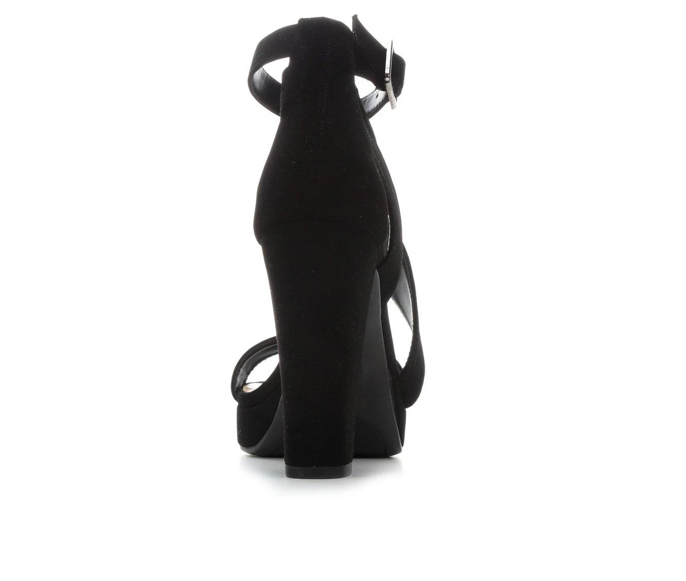 Women's Delicious Sleepy Dress Sandals Black Nubuck 6 Women's Delicious Sleepy Dress Sandals Black Nubuck - Image 6