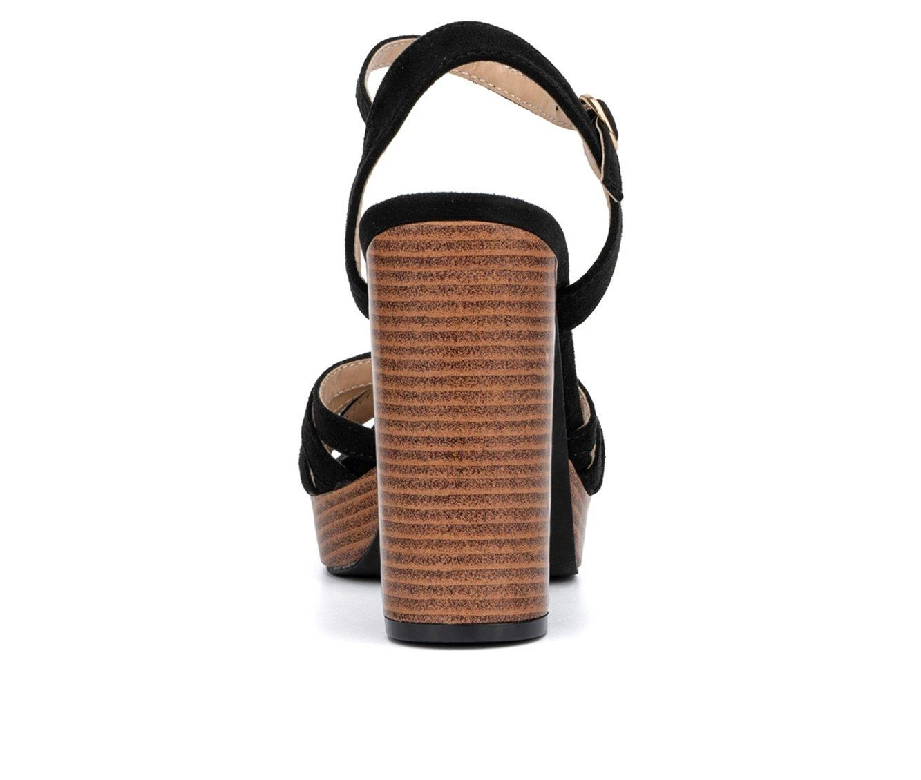 Women's Olivia Miller Galia Dress Sandals Black 6 Women's Olivia Miller Galia Dress Sandals Black - Image 6