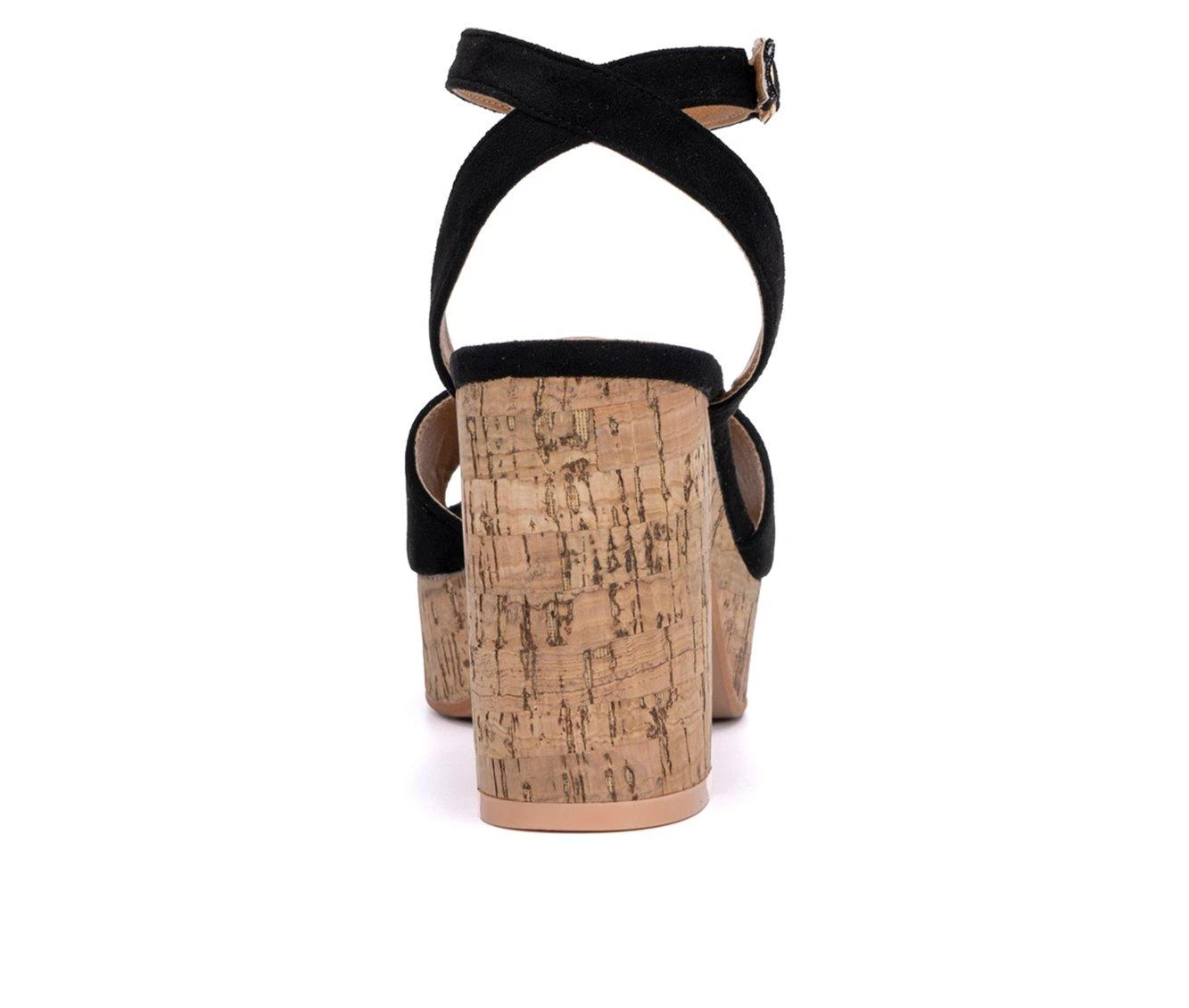 Women's Olivia Miller Victoria Heel Dress Sandals Black 6 Women's Olivia Miller Victoria Heel Dress Sandals Black - Image 6