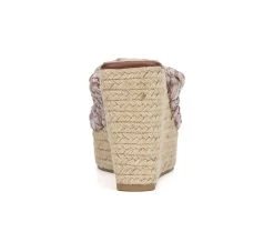 Women's Olivia Miller Irma Platform Wedge Sandals Brown 5 Women's Olivia Miller Irma Platform Wedge Sandals Brown -GC shoes Shop 5 242