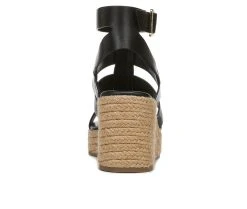 Women's Franco Sarto Palms Platform Wedge Sandals Black 5 Women's Franco Sarto Palms Platform Wedge Sandals Black -GC shoes Shop 5 287