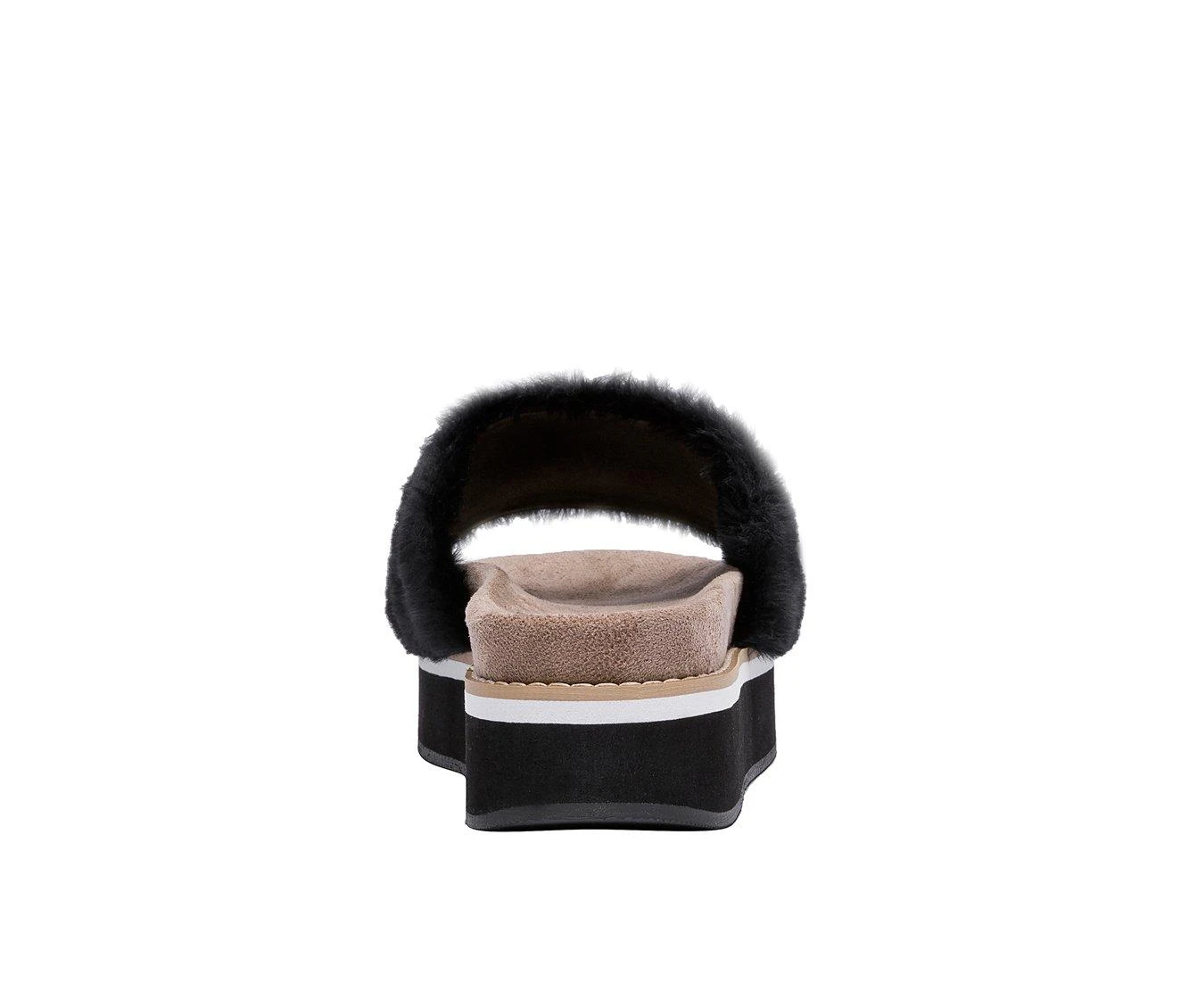 Women's Jane And The Shoe Astrid Flatform Sandals Women's Jane And The Shoe Astrid Flatform Sandals Black -GC shoes Shop 5 306