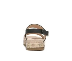 Women's Soul Naturalizer Dorri Flatform Sandals Black Pewter -GC shoes Shop 5 310