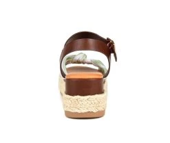 Women's Journee Collection Adriann Espadrille Wedge Sandals Green 5 Women's Journee Collection Adriann Espadrille Wedge Sandals Green -GC shoes Shop 5 326