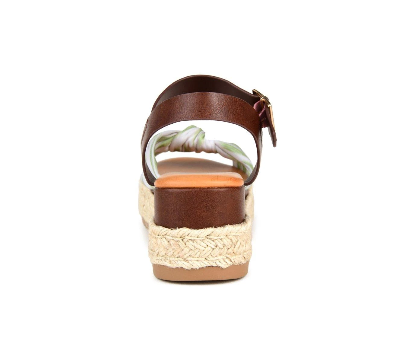 Women's Journee Collection Adriann Espadrille Wedge Sandals Women's Journee Collection Adriann Espadrille Wedge Sandals Green -GC shoes Shop 5 326