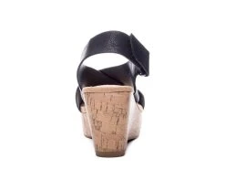 Women's CL By Laundry Dream Girl Platform Wedges Black -GC shoes Shop 5 346