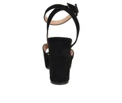 Women's Journee Collection Nairri Platform Heels Black -GC shoes Shop 5 352