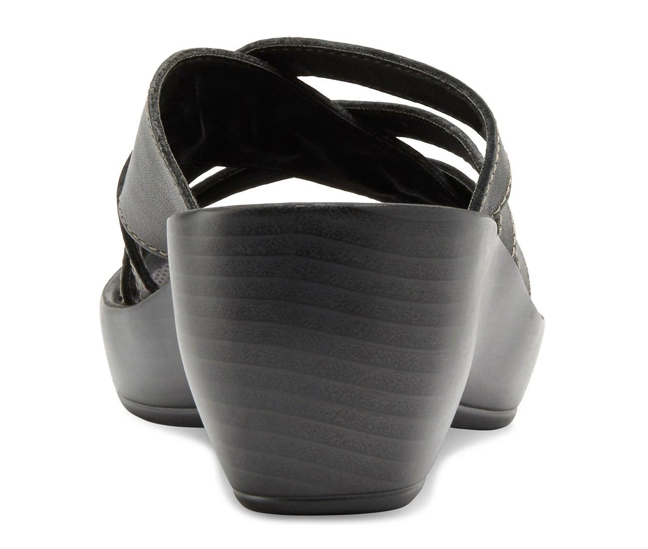 Women's Eastland Poppy Sandals Black 6 Women's Eastland Poppy Sandals Black - Image 6