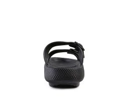 Women's London Rag Loma Platform Slide Sandals Black 11 Women's London Rag Loma Platform Slide Sandals Black -GC shoes Shop 5 386