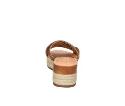 Women's Bella Vita Italy Exa-Italy Espadrille Wedge Sandals Whiskey -GC shoes Shop 5 388