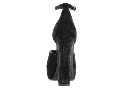Women's Rag & Co Beaty Platform Dress Sandals Black 11 Women's Rag & Co Beaty Platform Dress Sandals Black -GC shoes Shop 5 395