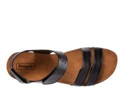 Women's Propet Farrah Footbed Sandals Black -GC shoes Shop 5 41