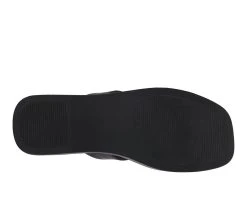 Women's Halston Soula Flip-Flops Black 11 Women's Halston Soula Flip-Flops Black -GC shoes Shop 5 419