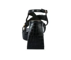 Women's London Rag Frecklin Chunky Dress Sandals Black 11 Women's London Rag Frecklin Chunky Dress Sandals Black -GC shoes Shop 5 421