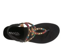 Women's Patrizia Crema Thong Sandals Black -GC shoes Shop 5 455