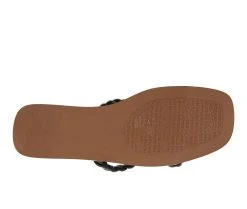 Women's KENSIE Averie Sandals Black -GC shoes Shop 5 463