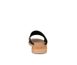 Women's Journee Collection Ivante Flat Slip-On Sandals Black 11 Women's Journee Collection Ivante Flat Slip-On Sandals Black -GC shoes Shop 5 498