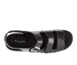 Women's Propet Breeze Sandals Black -GC shoes Shop 5 503