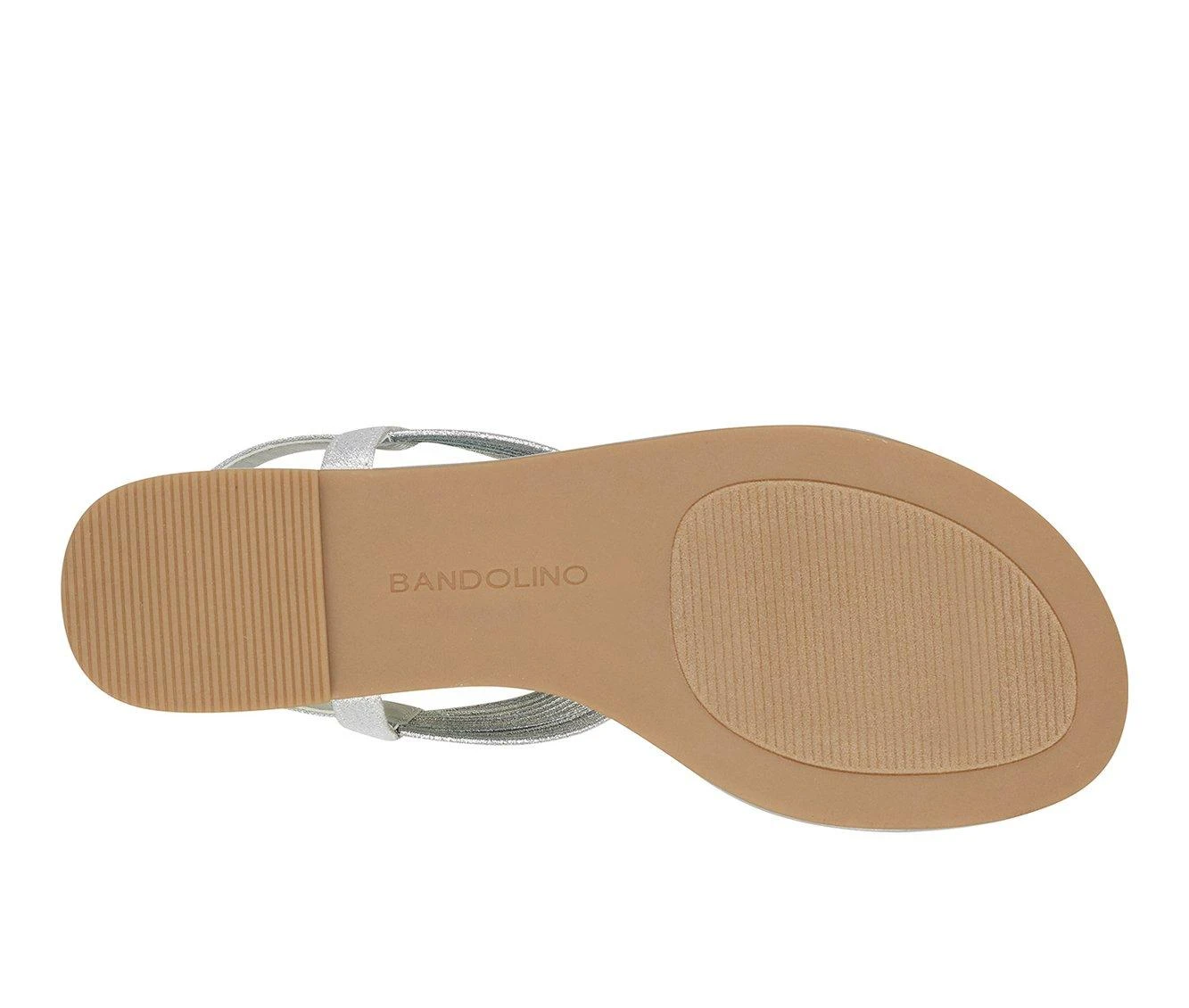 Women's Bandolino Kayte Sandals Silver 6 Women's Bandolino Kayte Sandals Silver - Image 6
