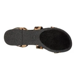 Women's Rampage Sienna Flat Sandals Leopard -GC shoes Shop 5 515