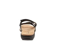 Women's Trotters Raja Sandals Black -GC shoes Shop 5 537