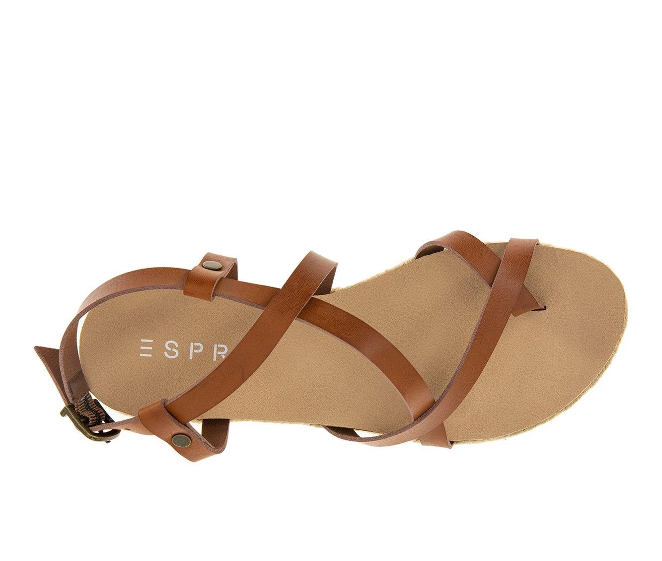 Women's Esprit Judy Espadrille Sandals Cognac 6 Women's Esprit Judy Espadrille Sandals Cognac - Image 6