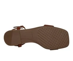 Women's Aerosoles Yoyo Sandals Tan Leather -GC shoes Shop 5 569