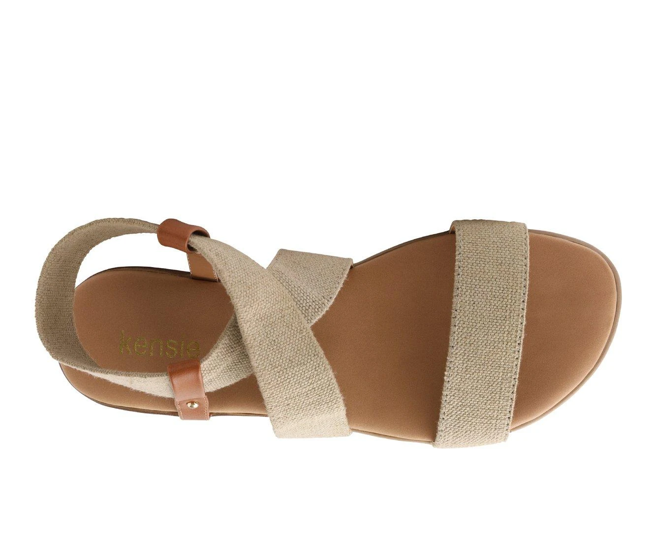 Women's KENSIE Becca Sandals Women's KENSIE Becca Sandals Natural -GC shoes Shop 5 612