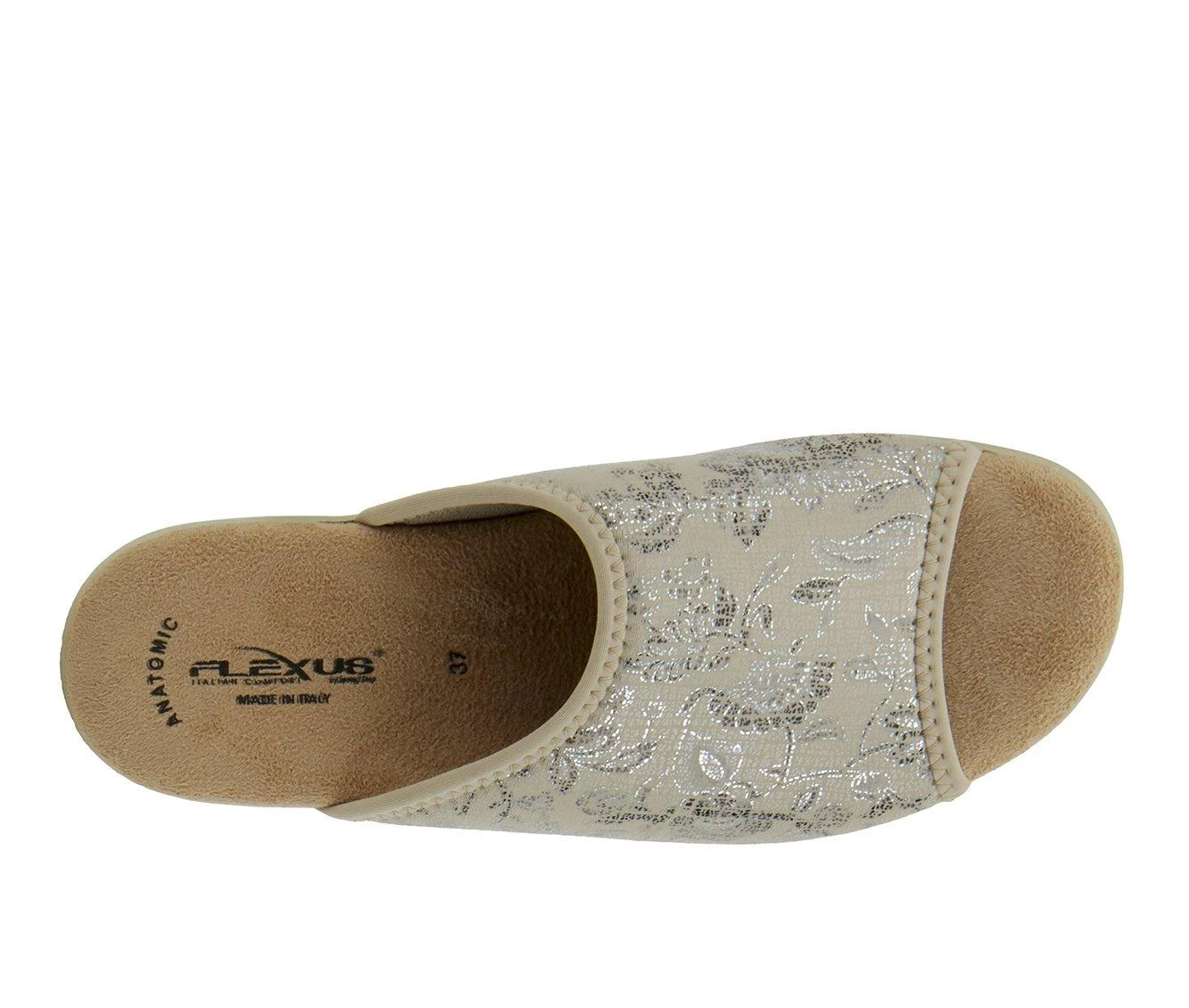 Women's Flexus Nyaslide Sandals Beige 6 Women's Flexus Nyaslide Sandals Beige - Image 6