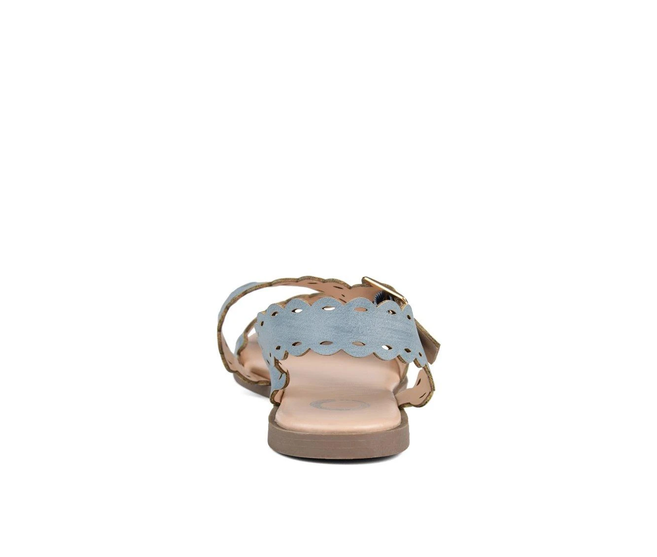 Women's Journee Collection Aubrinn Sandals Women's Journee Collection Aubrinn Sandals Blue -GC shoes Shop 5 645