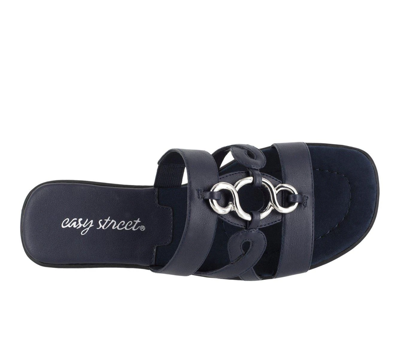 Women's Easy Street Torrid Sandals Navy 6 Women's Easy Street Torrid Sandals Navy - Image 6