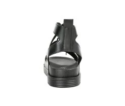 Women's London Rag Whip Cream Sandals Black -GC shoes Shop 5 694