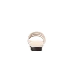 Women's Journee Signature Cendi Sandals Off White 11 Women's Journee Signature Cendi Sandals Off White -GC shoes Shop 5 702