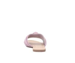 Women's London Rag Knotted Sandals Light Purple -GC shoes Shop 5 704