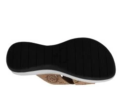 Women's Shaboom Comfort Curved Slide Sandals Taupe -GC shoes Shop 5 718