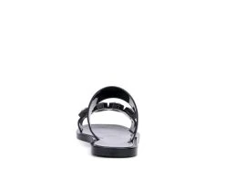 Women's New York And Company Chantalle Jelly Sandals Black 5 Women's New York And Company Chantalle Jelly Sandals Black -GC shoes Shop 5 735