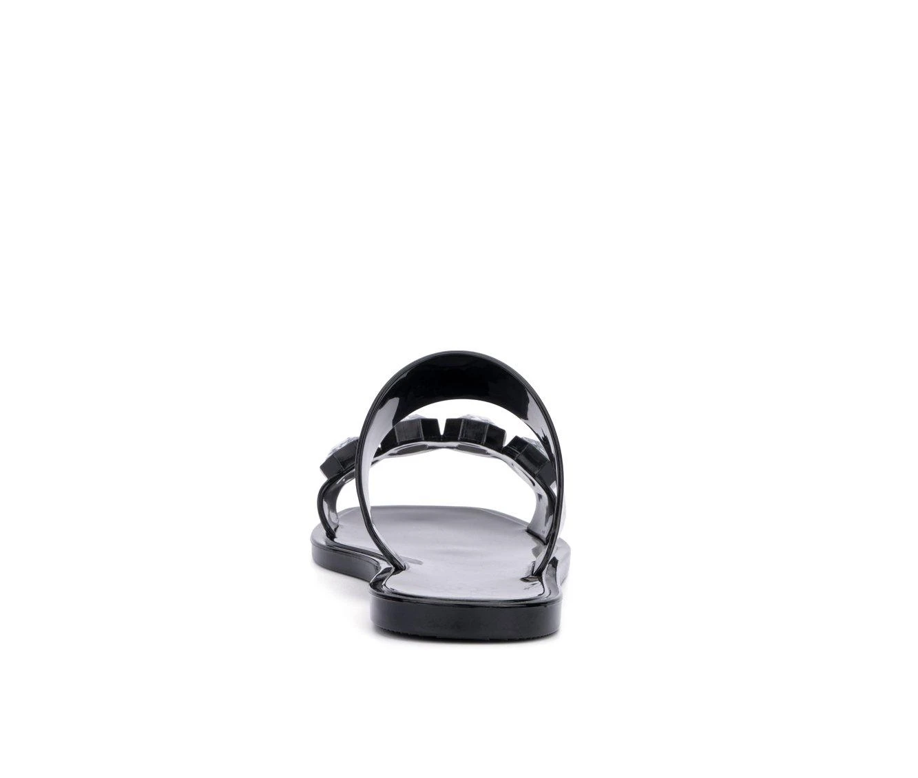 Women's New York and Company Chantalle Jelly Sandals Women's New York And Company Chantalle Jelly Sandals Black -GC shoes Shop 5 735