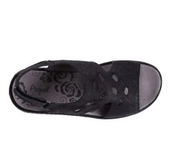Women's Propet Gabbie Sandals Black -GC shoes Shop 5 749
