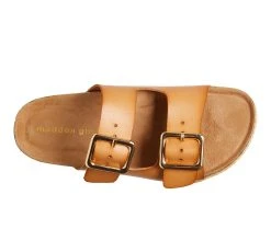 Women's Madden Girl Morra Platform Footbed Sandals Nude Paris -GC shoes Shop 5 75