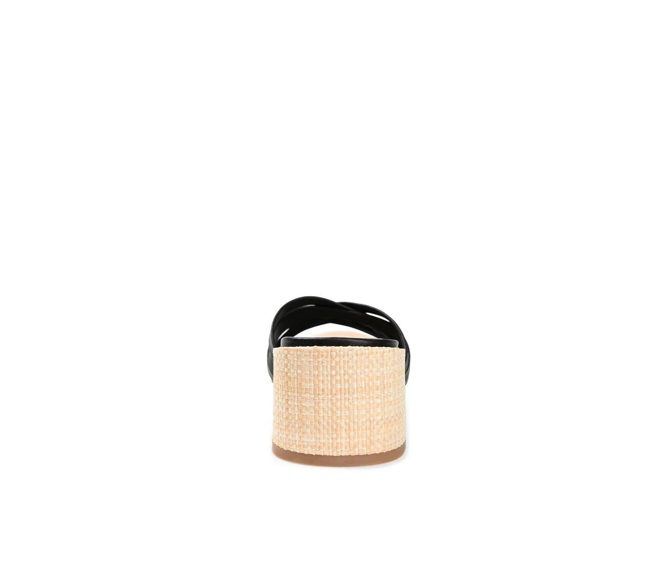 Women's Journee Collection Moree Dress Sandals Black 6 Women's Journee Collection Moree Dress Sandals Black - Image 6