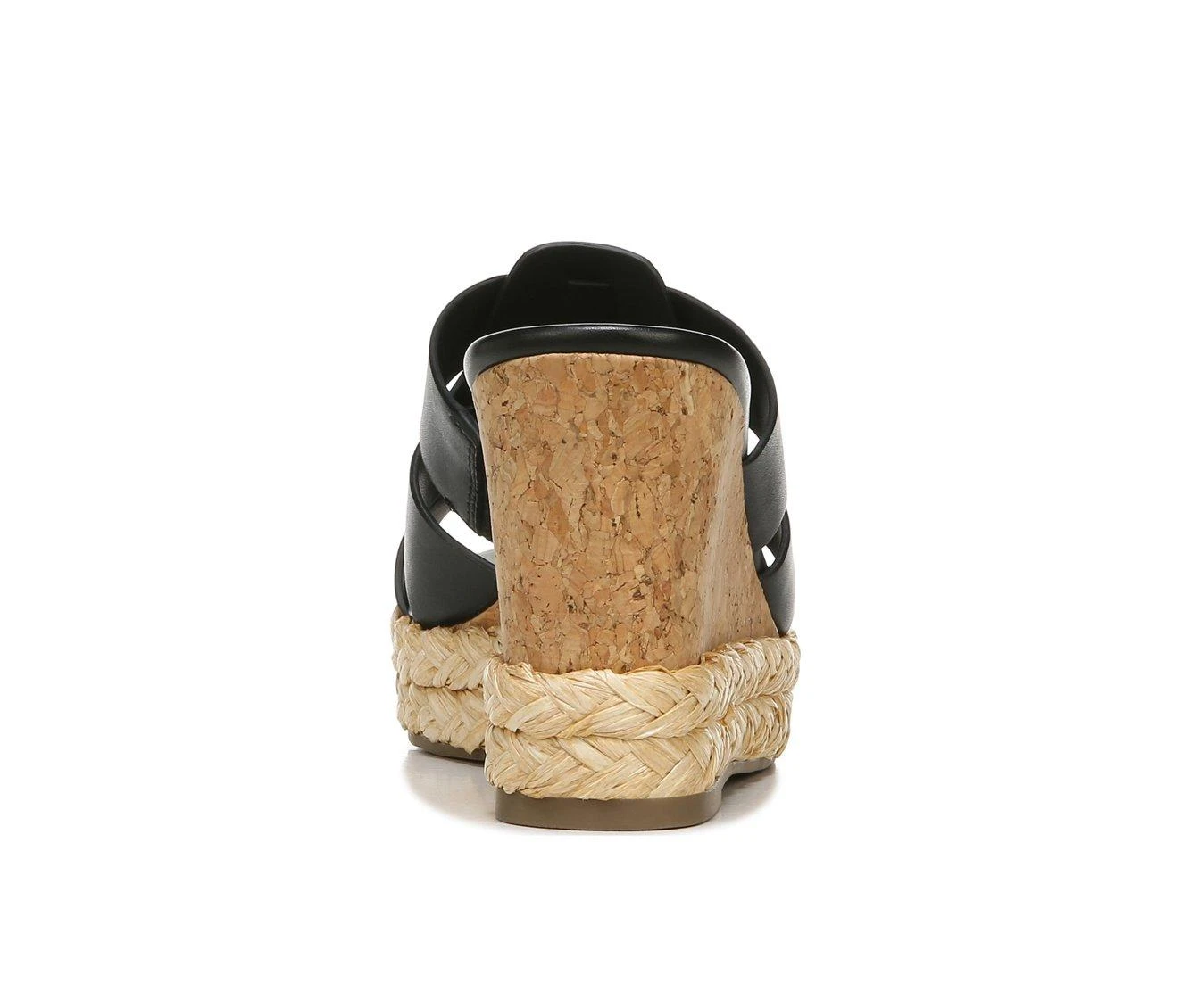 Women's Franco Sarto Fioret Wedge Sandals Black 6 Women's Franco Sarto Fioret Wedge Sandals Black - Image 6